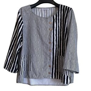 MissLook‎ women’s top striped size 3XL